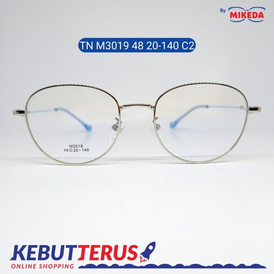 Mikeda-FRAME KACAMATA TN M3019 48 20-140 C2 + LENSA(MINUS/CYLINDER)