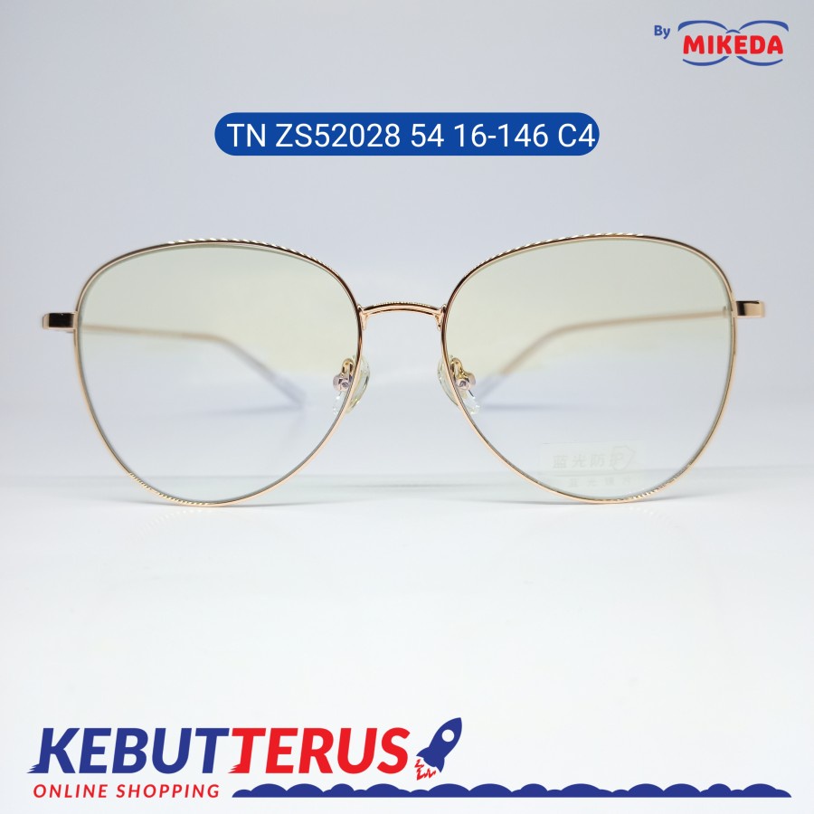 Mikeda-FRAME KACAMATA TN J ZS52028 54 16-146 C4+LENSA(MINUS/CYLINDER)
