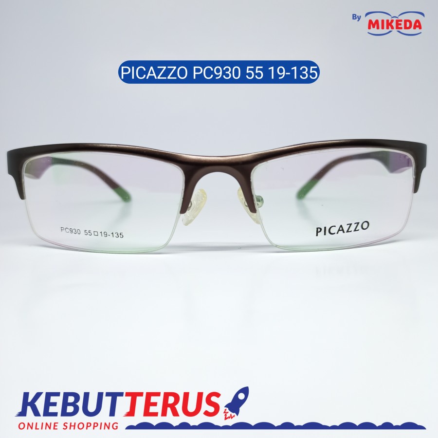 Mikeda-FRAME KACAMATA PICAZZO PC930 + LENSA(MINUS/CYLINDER)
