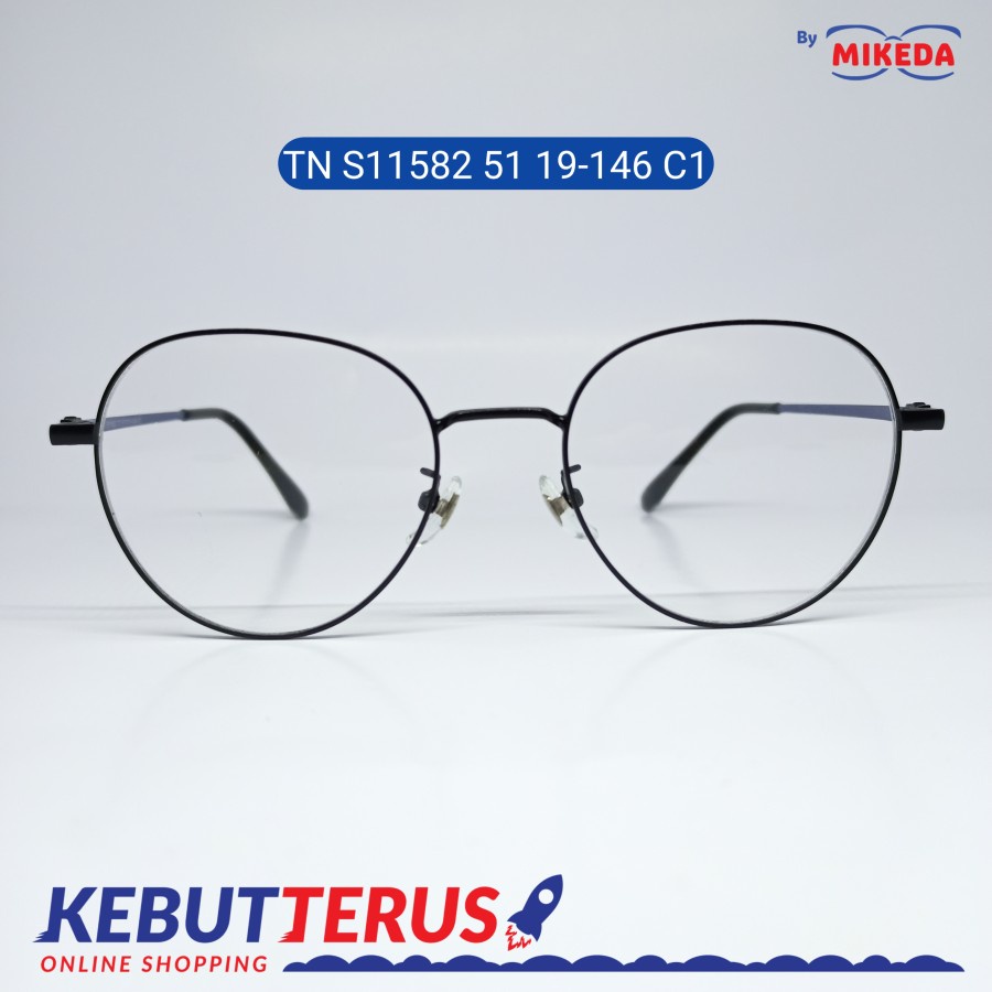 Mikeda-FRAME KACAMATA TN S11582 51 19-146 C1+LENSA(MINUS/CYLINDER)