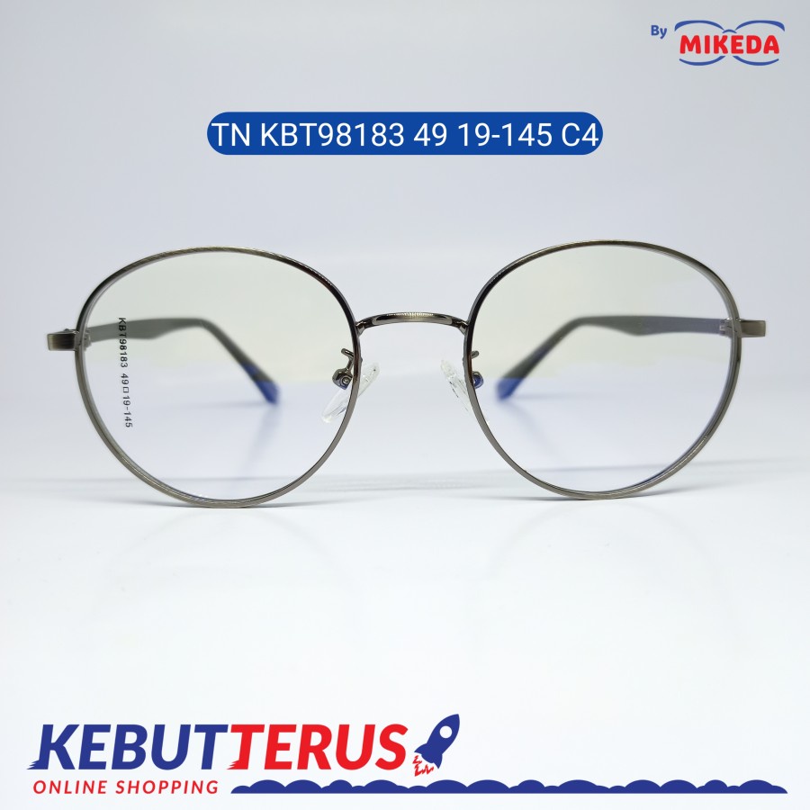 Mikeda-FRAME KACAMATA TN KBT98183 49 19-145 C4 + LENSA(MINUS/CYLINDER)