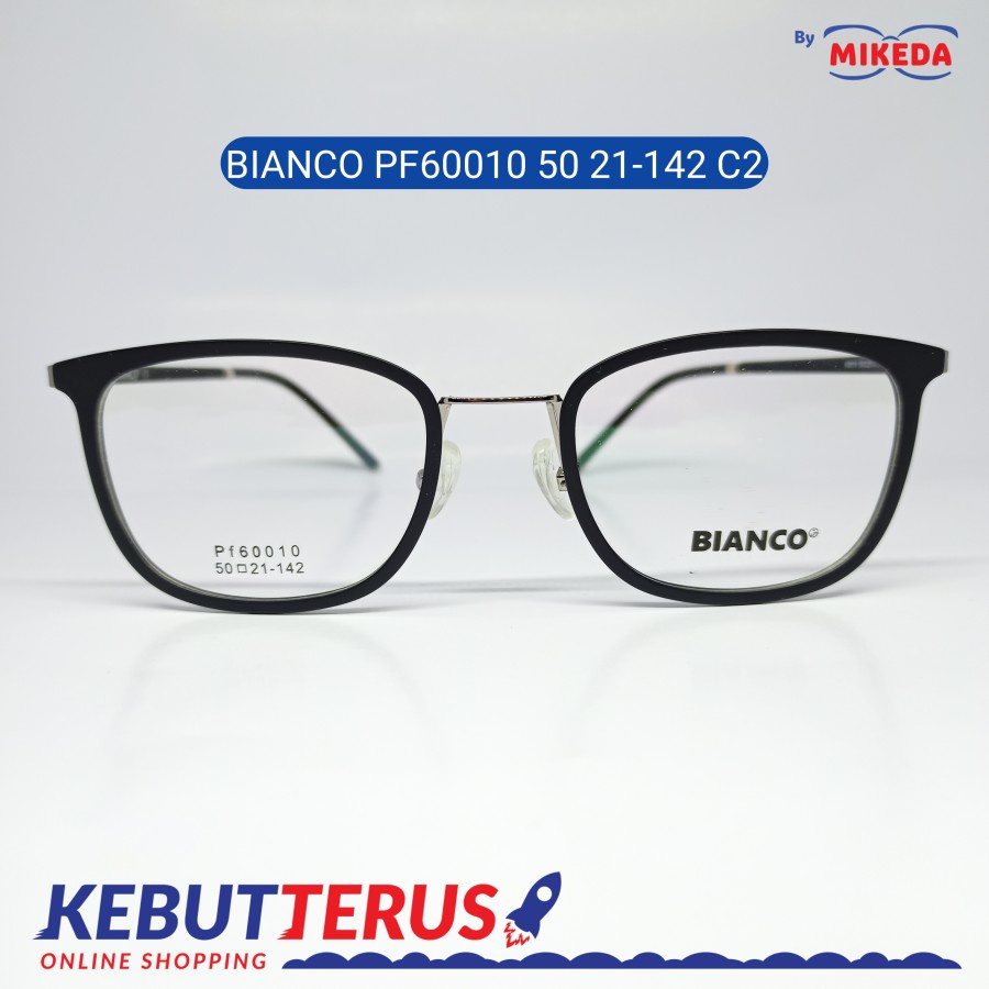 Mikeda-FRAME KACAMATA BIANCOPF60010 50 21-142 C2+LENSA(MINUS/CYLINDER)