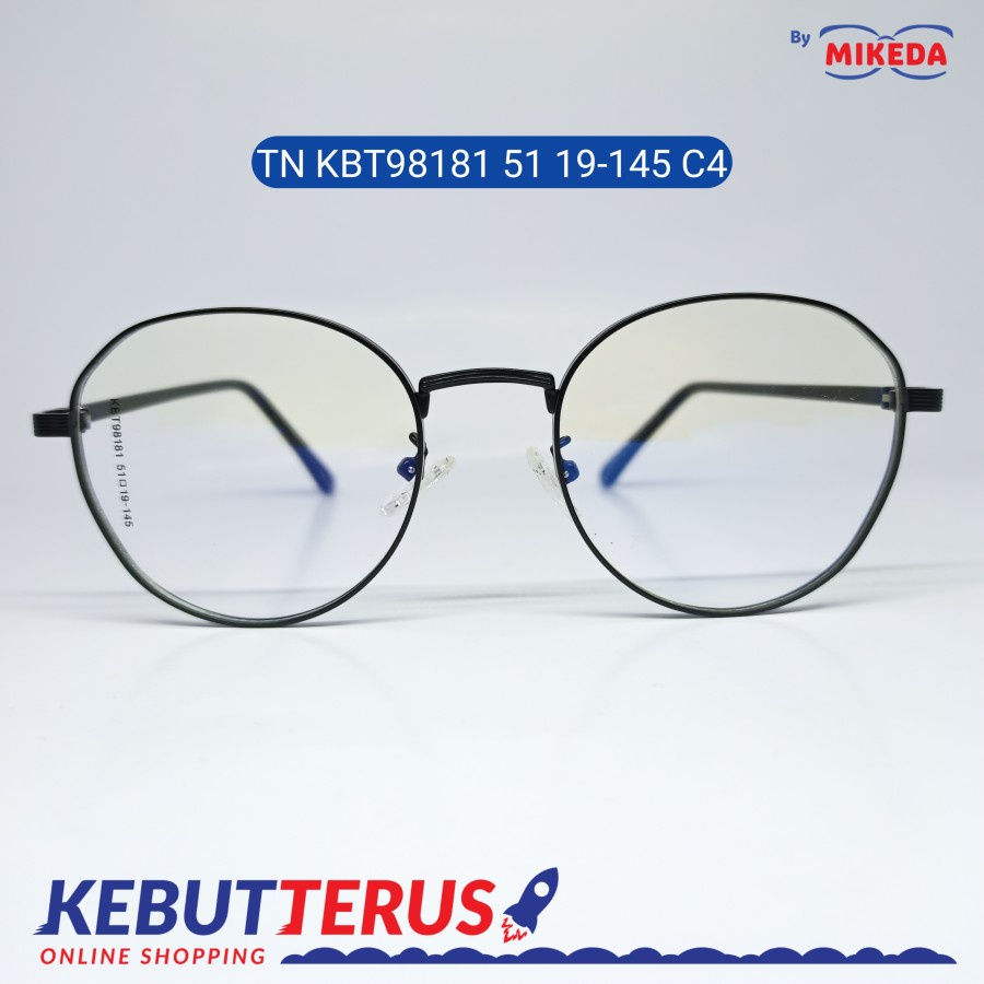 Mikeda-FRAME KACAMATA TN KBT98181 51 19-145 C4 + LENSA(MINUS/CYLINDER)