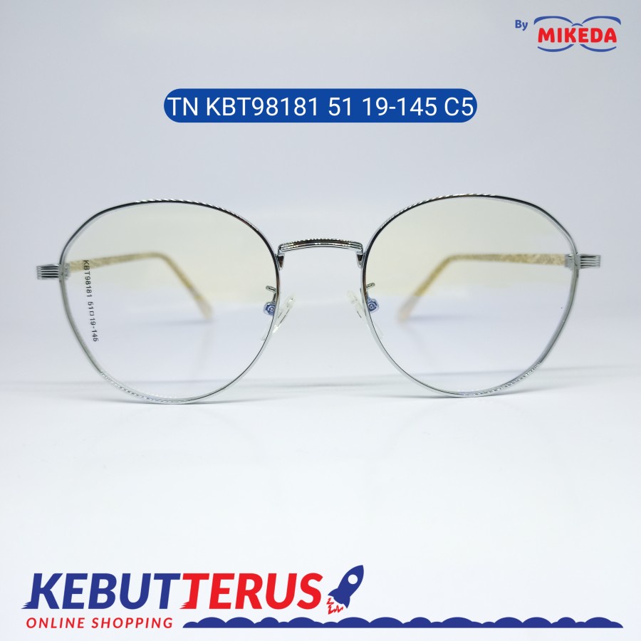 Mikeda-FRAME KACAMATA TN KBT98181 51 19-145 C5 + LENSA(MINUS/CYLINDER)