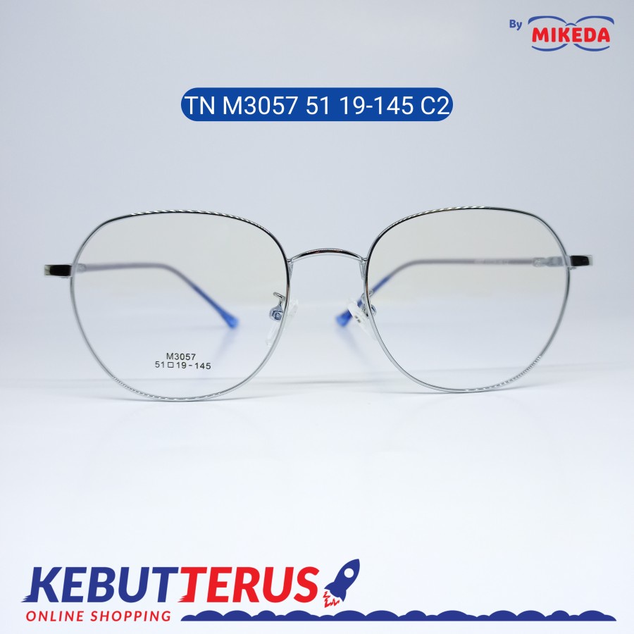 Mikeda-FRAME KACAMATA TN M3057 51 19-145 C2+LENSA(MINUS/CYLINDER)