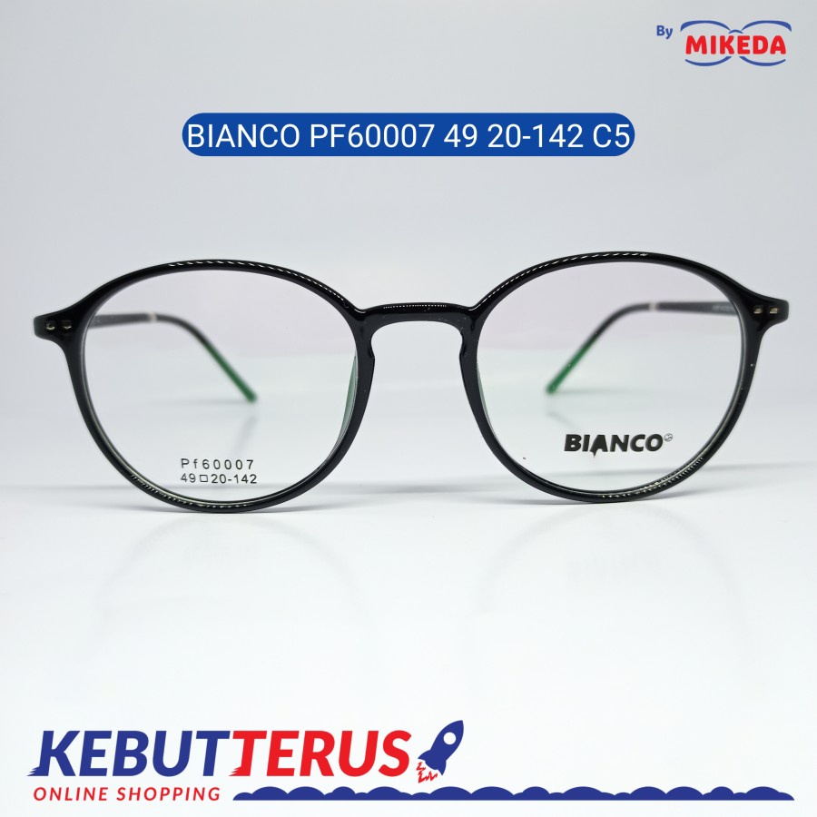 Mikeda-FRAME KACAMATA BIANCOPF60007 49 20-142 C5+LENSA(MINUS/CYLINDER)